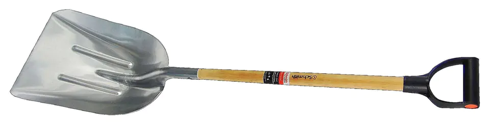 Aluminium shovel with wooden handle at Wasserman.eu