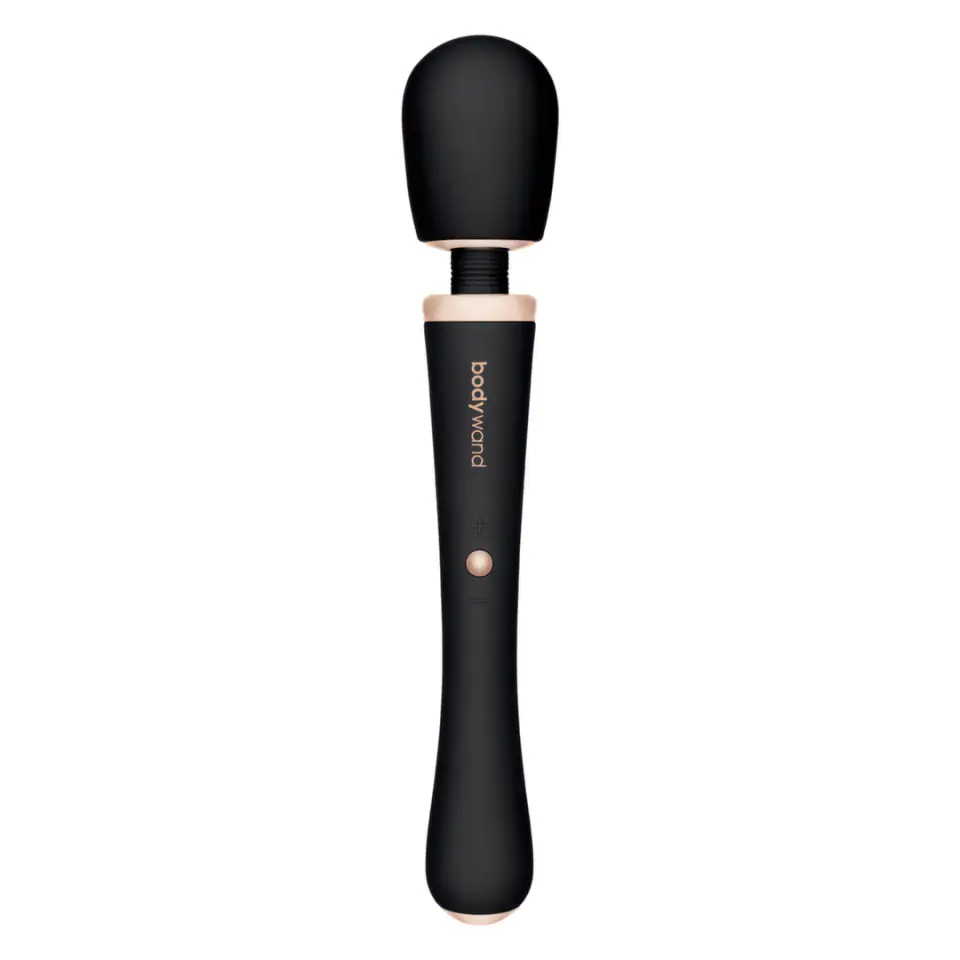 ⁨Bodywand Lux Couture Wand masażer relaksacyjny silikonowy USB rożowe złoto⁩ w sklepie Wasserman.eu