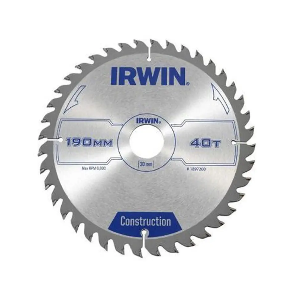 ⁨WOOD SINTER SAW 190*30MM/40T⁩ at Wasserman.eu