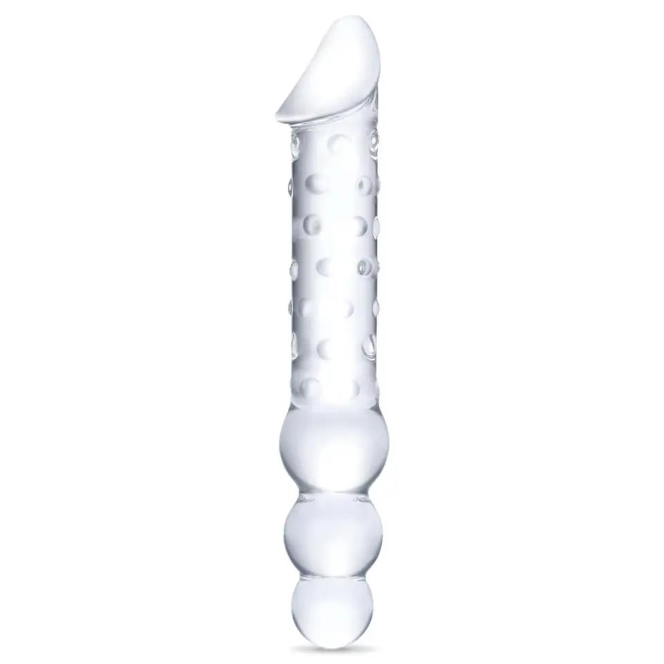 Glas Double Ended - szklana forma intymna, dwustronna, 30,5 cm w sklepie Wasserman.eu