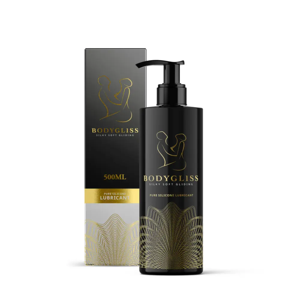 ⁨Lubrykant silikonowy - BodyGliss Silky Soft Gliding 500 ml⁩ w sklepie Wasserman.eu