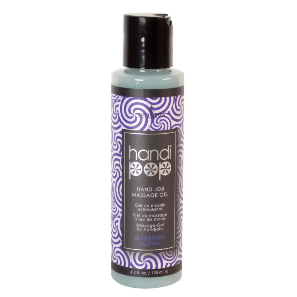 ⁨Sensuva Handipop Massage Gel Blueberry Muffin 125ml żel do masażu⁩ w sklepie Wasserman.eu