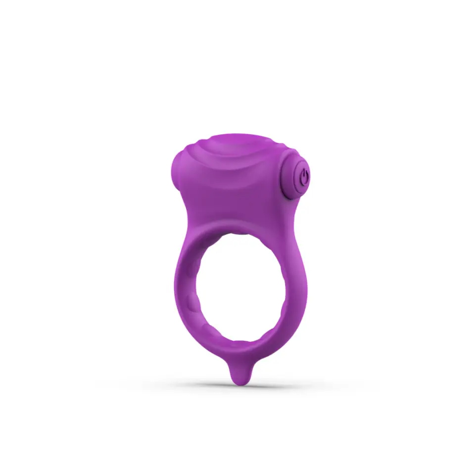 ⁨B Swish Bcharmed Basic Wave Orchid - Pierścień z wibracją, silikonowy⁩ w sklepie Wasserman.eu