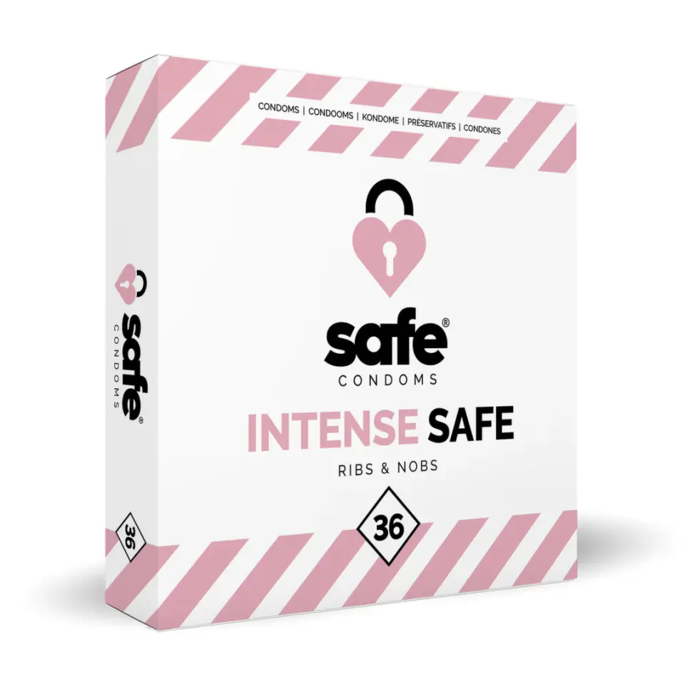 ⁨Safe - Intense Safe Condoms 36 pcs⁩ at Wasserman.eu