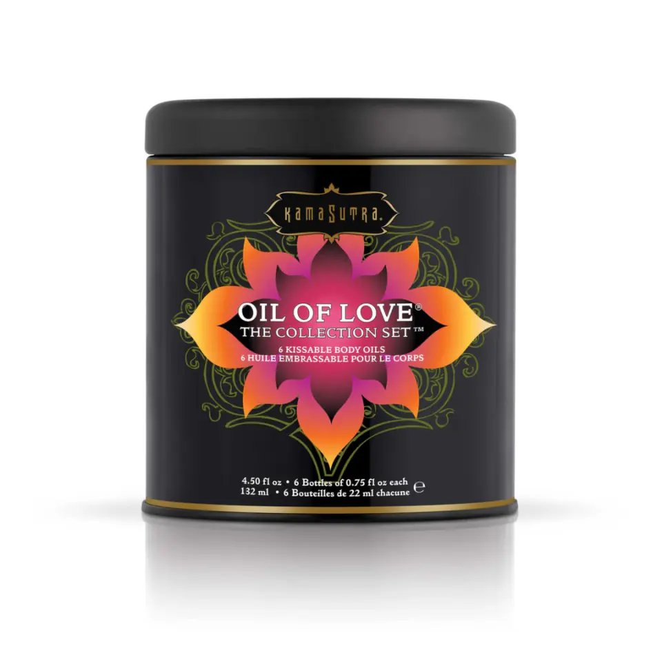 Kama Sutra Oil of Love Collection Set - zestaw 6 olejkow aromatycznych 6x22ml w sklepie Wasserman.eu