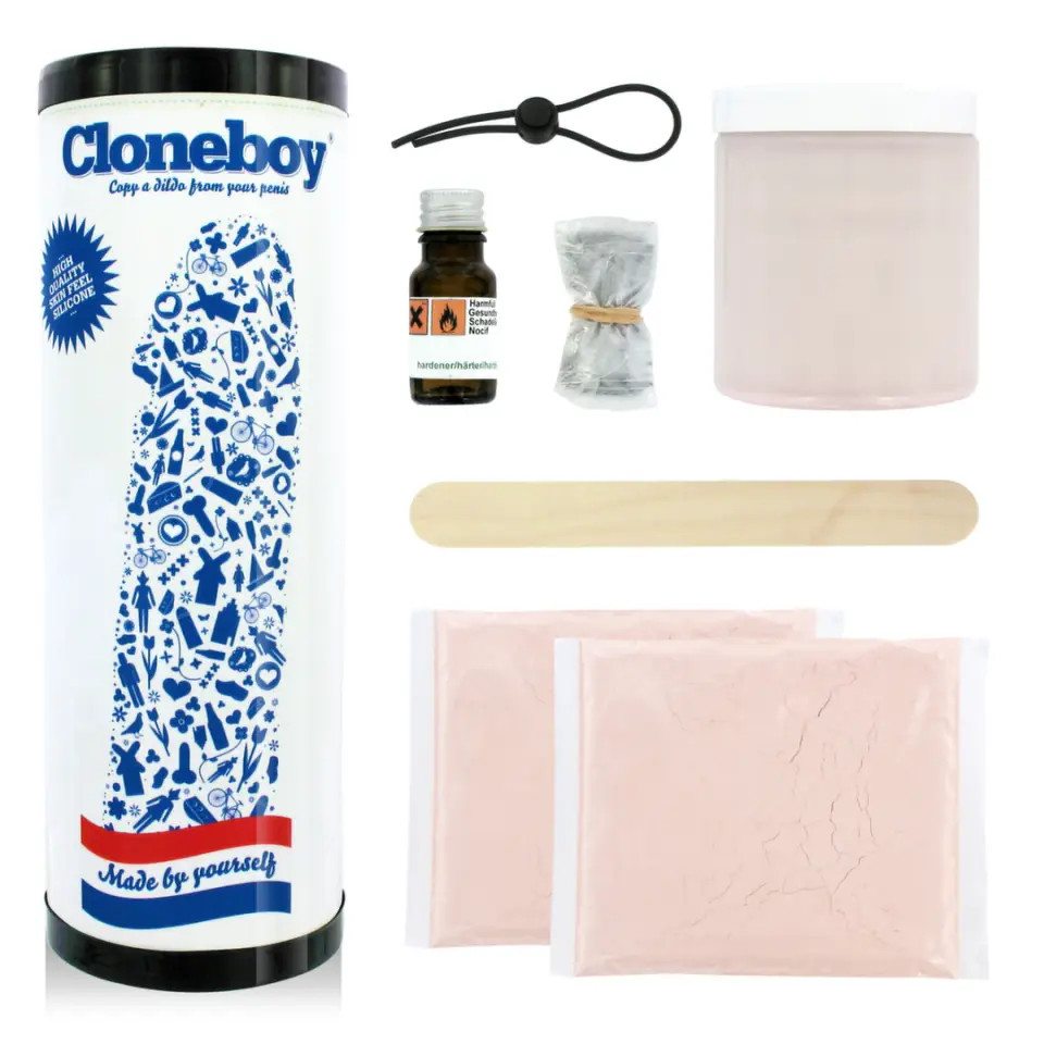 ⁨Cloneboy Zestaw Delftware do tworzenia anatomicznej repliki - silikon⁩ w sklepie Wasserman.eu