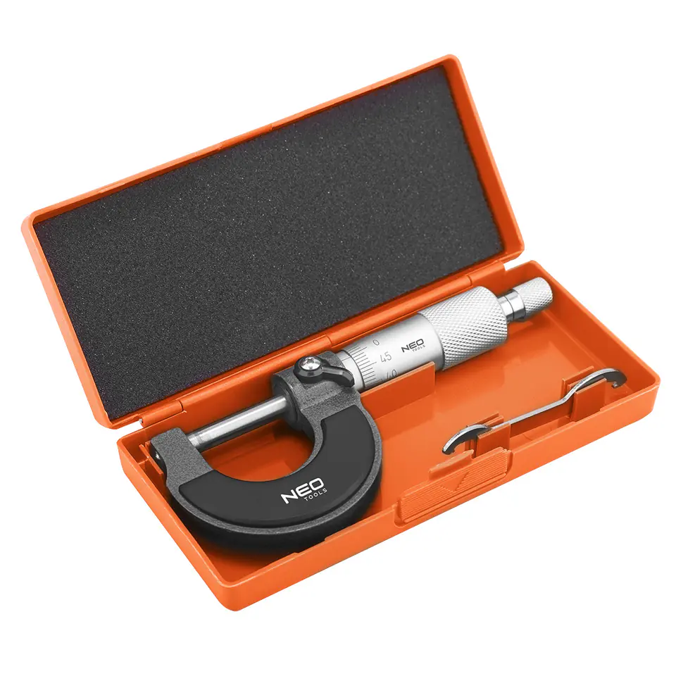⁨Mikrometr noniuszowy 0-25 mm⁩ w sklepie Wasserman.eu
