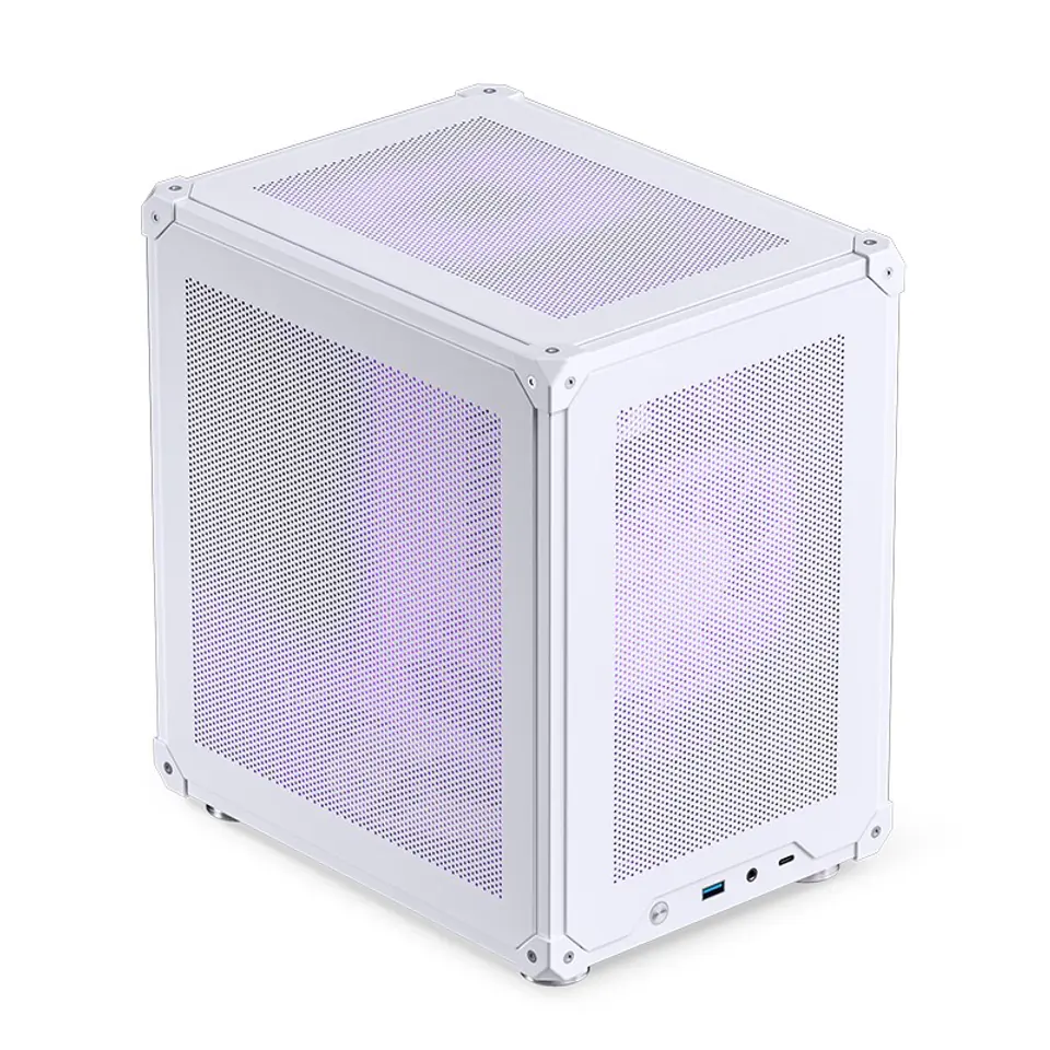 ⁨Jonsbo C6 Micro-ATX Case - white⁩ at Wasserman.eu