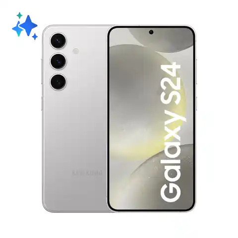 ⁨Smartfon Samsung Galaxy S24 (S921) 8/128GB 6,2" 2340x1080 4000mAh 5G Dual SIM szary⁩ w sklepie Wasserman.eu