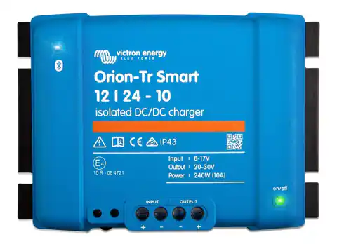 ⁨Victron Energy Orion-Tr Smart 12/24-10A DC-DC isolated charger (240 W)⁩ at Wasserman.eu