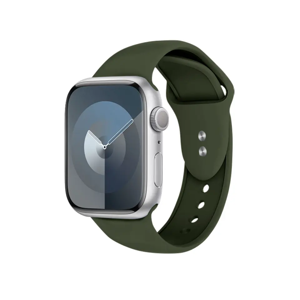 ⁨Crong Liquid - Pasek do Apple Watch 38/40/41/42 mm (zielony)⁩ w sklepie Wasserman.eu