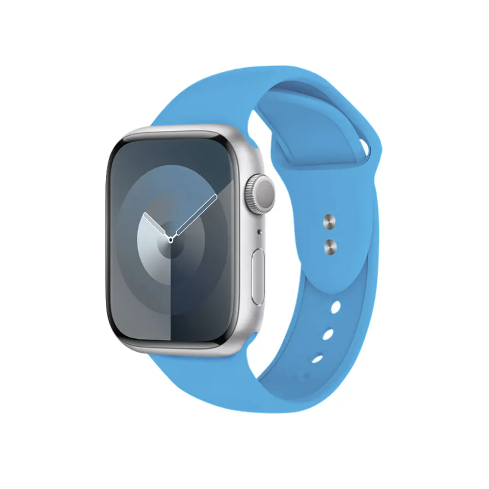 ⁨Crong Liquid - Pasek do Apple Watch 38/40/41 mm (niebieski)⁩ w sklepie Wasserman.eu