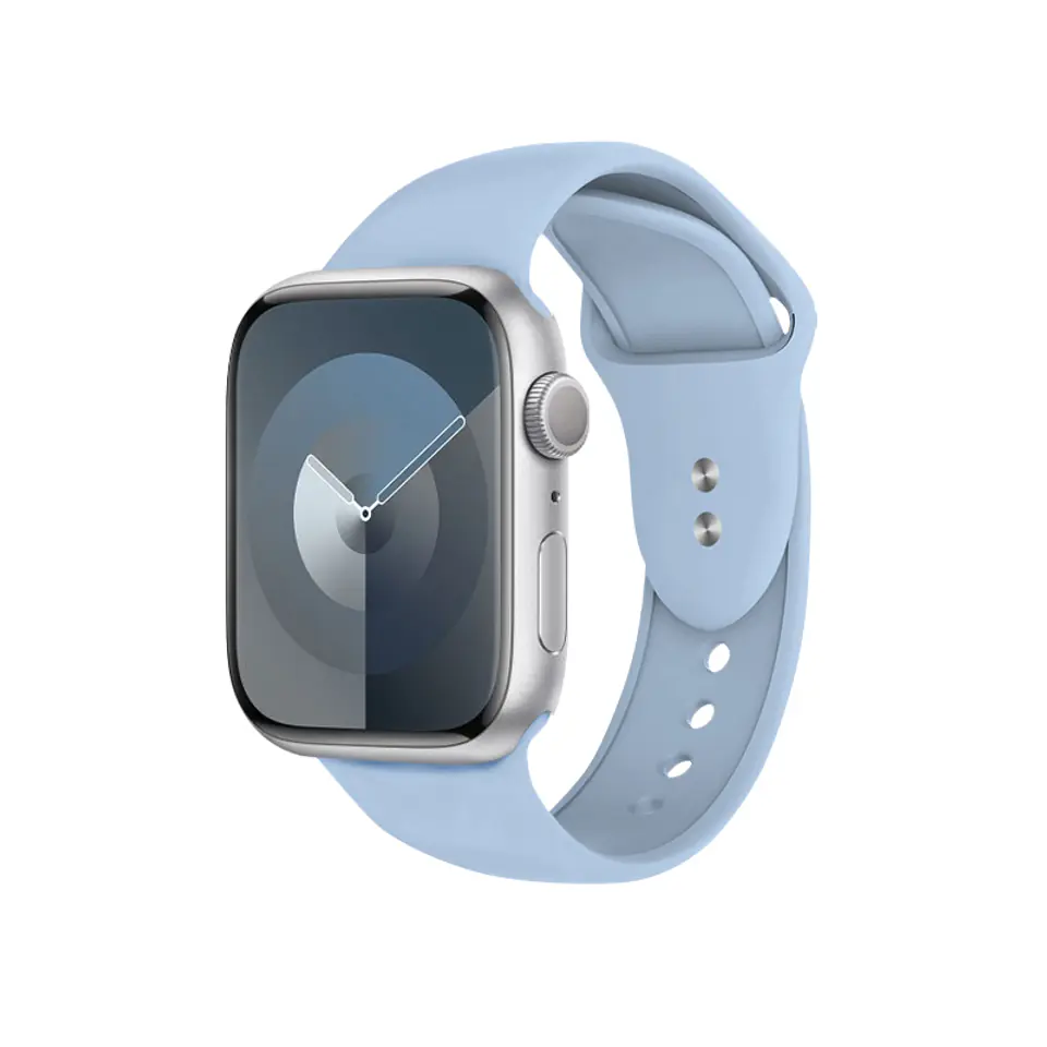 ⁨Crong Liquid - Pasek do Apple Watch 38/40/41 mm (błękitny)⁩ w sklepie Wasserman.eu