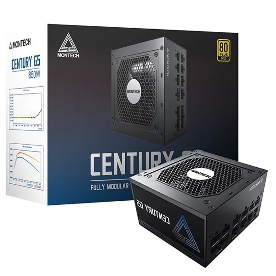 Zasilacz do komputera Montech Century Gold G5 850W w sklepie Wasserman.eu