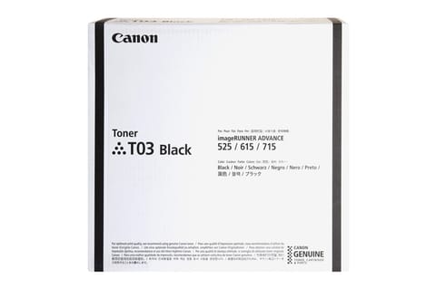 ⁨Canon T03 2725C001 toner cartridge 1 pc. Genuine Black⁩ at Wasserman.eu