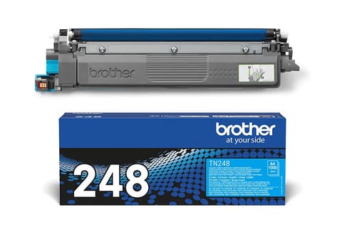 Brother TN-248C/M/Y | Toner cartridge | Greenish-blue at Wasserman.eu
