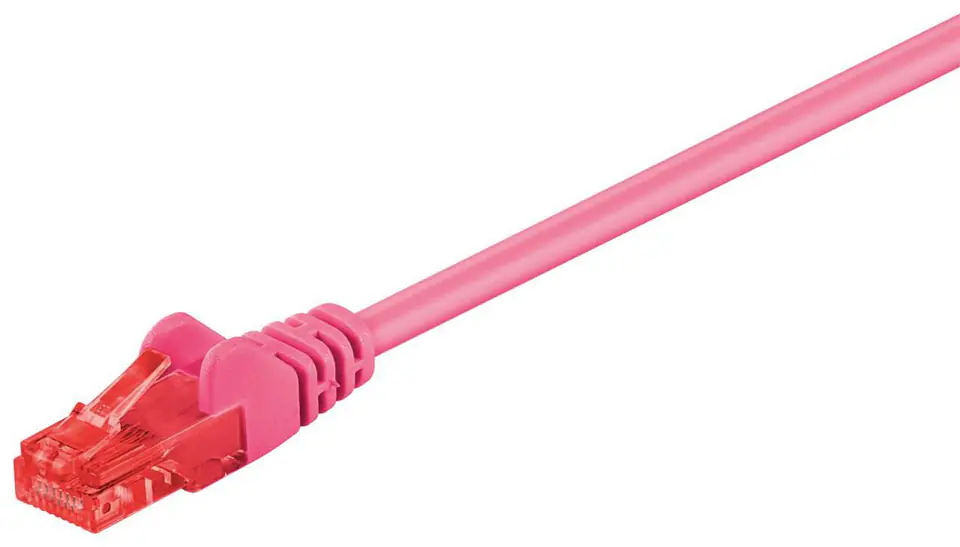 ⁨MicroConnect U/UTP CAT6 2M Pink PVC⁩ w sklepie Wasserman.eu