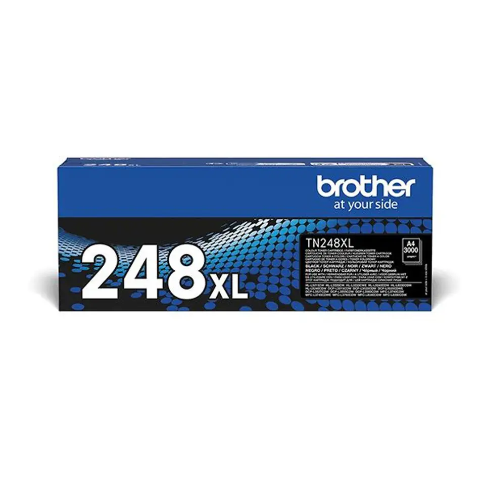 ⁨Brother oryginalny toner TN248XLBK, black, 3000s, Brother DCP-L3520CDW, DCP-L3560CDW, HL-L3220CW, O⁩ w sklepie Wasserman.eu