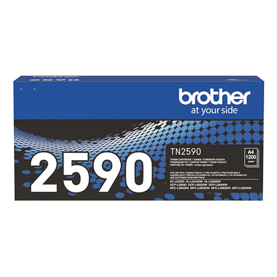 ⁨Brother oryginalny toner TN2590, black, 1200s⁩ w sklepie Wasserman.eu