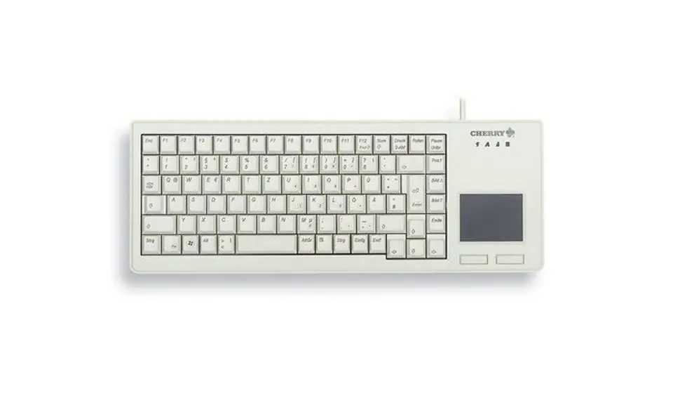 ⁨Cherry XS Touchpad Keyboard US GREY⁩ w sklepie Wasserman.eu