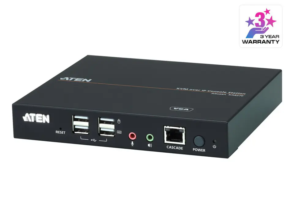 ⁨Aten VGA&HDMI KVM over IP⁩ w sklepie Wasserman.eu