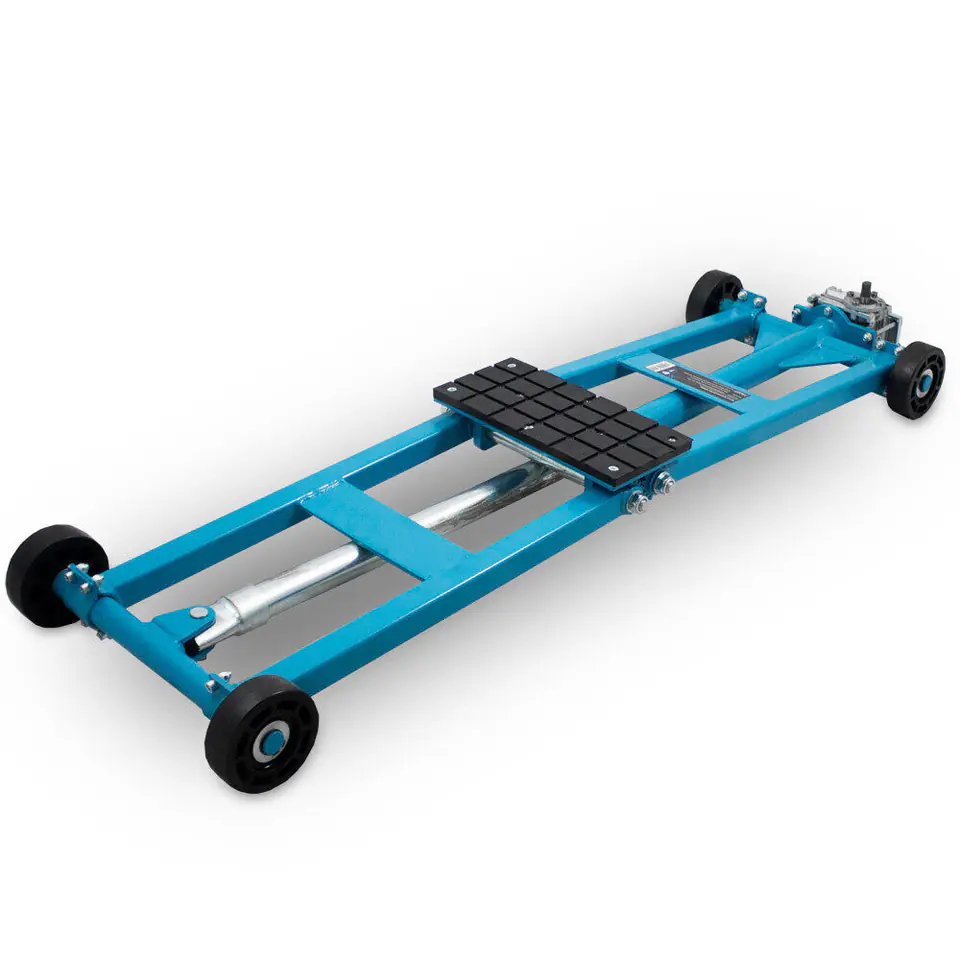 ⁨Podnośnik nożycowy BITUXX 2,5T płaska platforma 11-48cm na korbę ręczną⁩ w sklepie Wasserman.eu