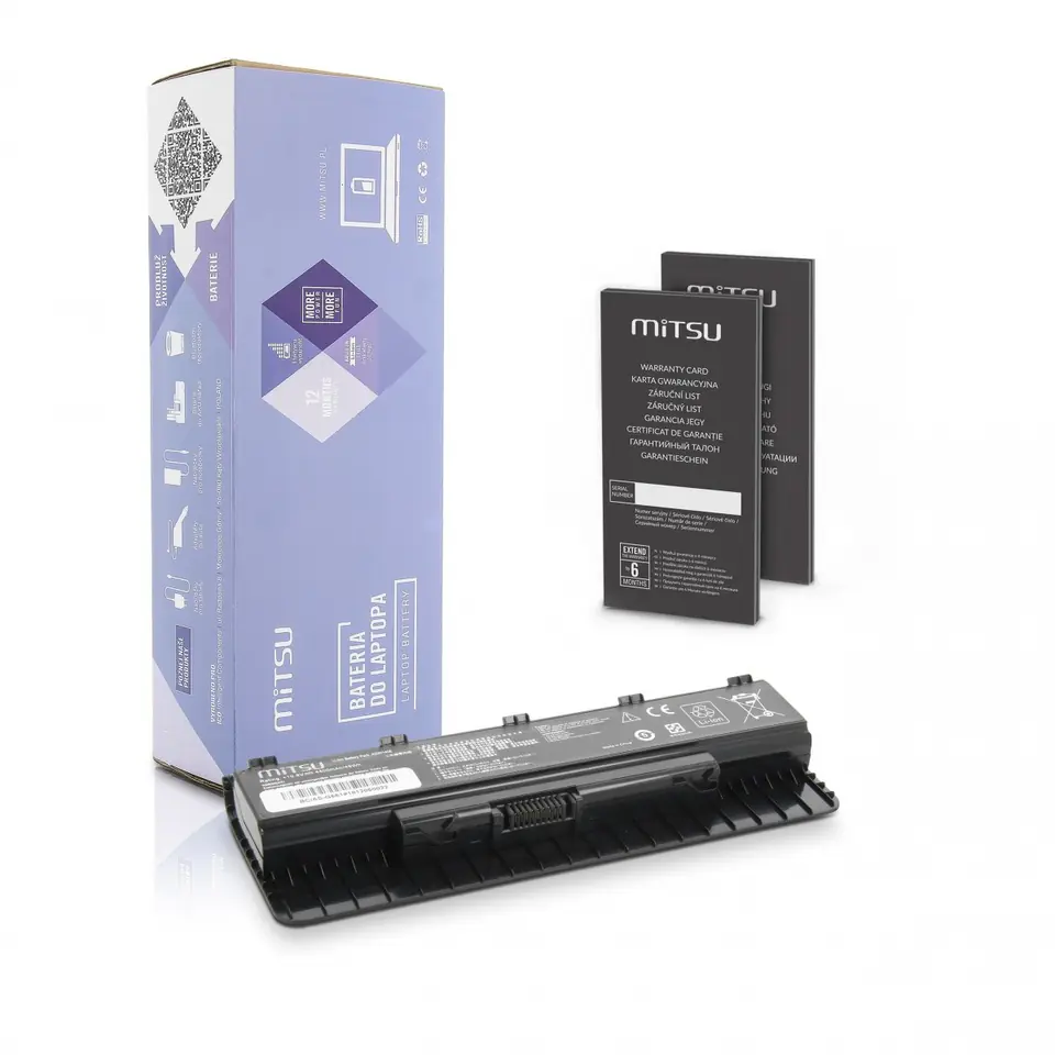 Bateria do Asus G551, G551J, G551JM 4400 mAh (49 Wh) 10.8 - 11.1 Volt w sklepie Wasserman.eu