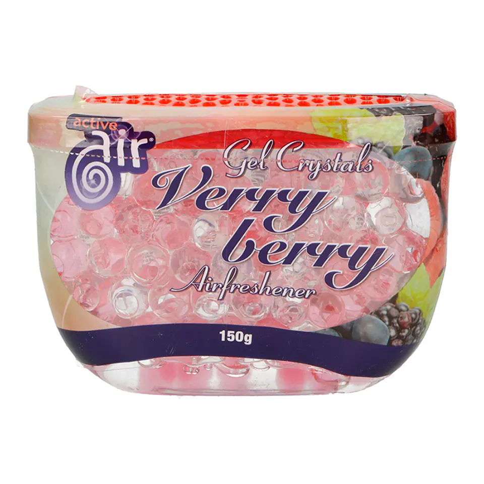 ⁨Active Air - Kulki żelowe / perły odświeżające powietrze 150g (very berry)⁩ w sklepie Wasserman.eu