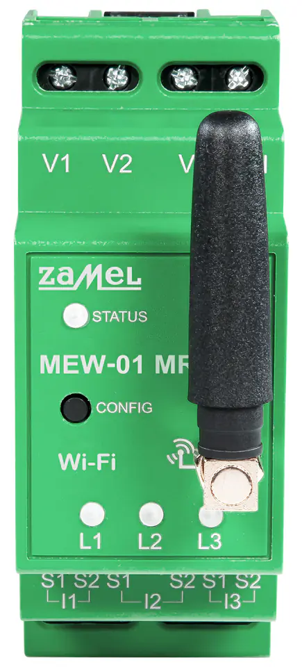 MONITOR ENERGII ELEKTRYCZNEJ MEW-01/MRP TRÓJFAZOWY ZAMEL w sklepie Wasserman.eu