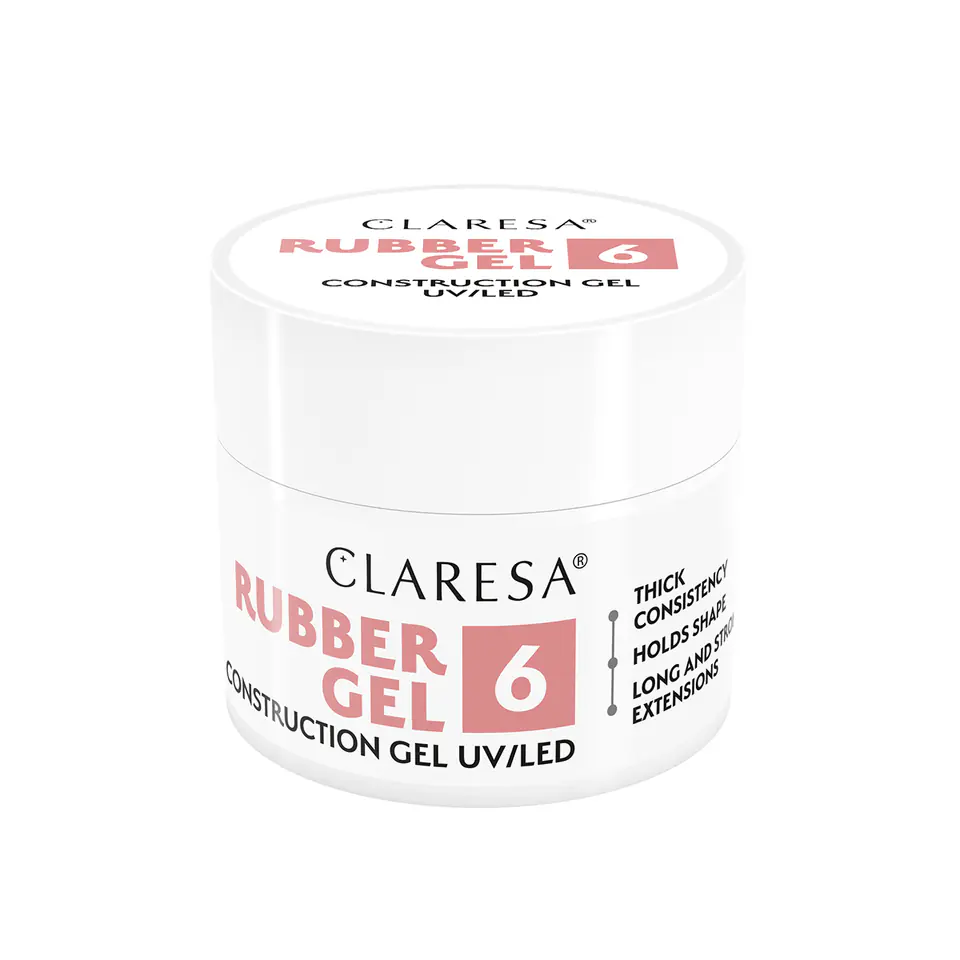 ⁨CLARESA RUBBER GEL 6 -12g⁩ w sklepie Wasserman.eu