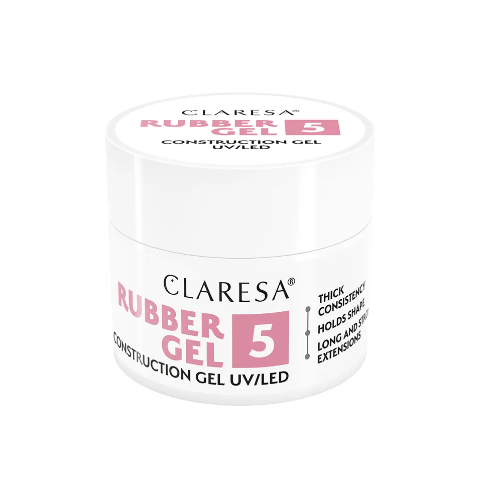 ⁨CLARESA RUBBER GEL 5 -12g⁩ w sklepie Wasserman.eu