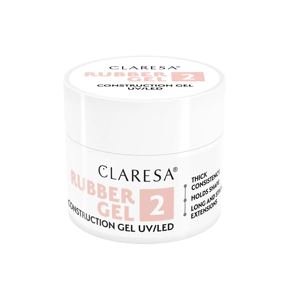 ⁨CLARESA RUBBER GEL 2 -12g⁩ w sklepie Wasserman.eu