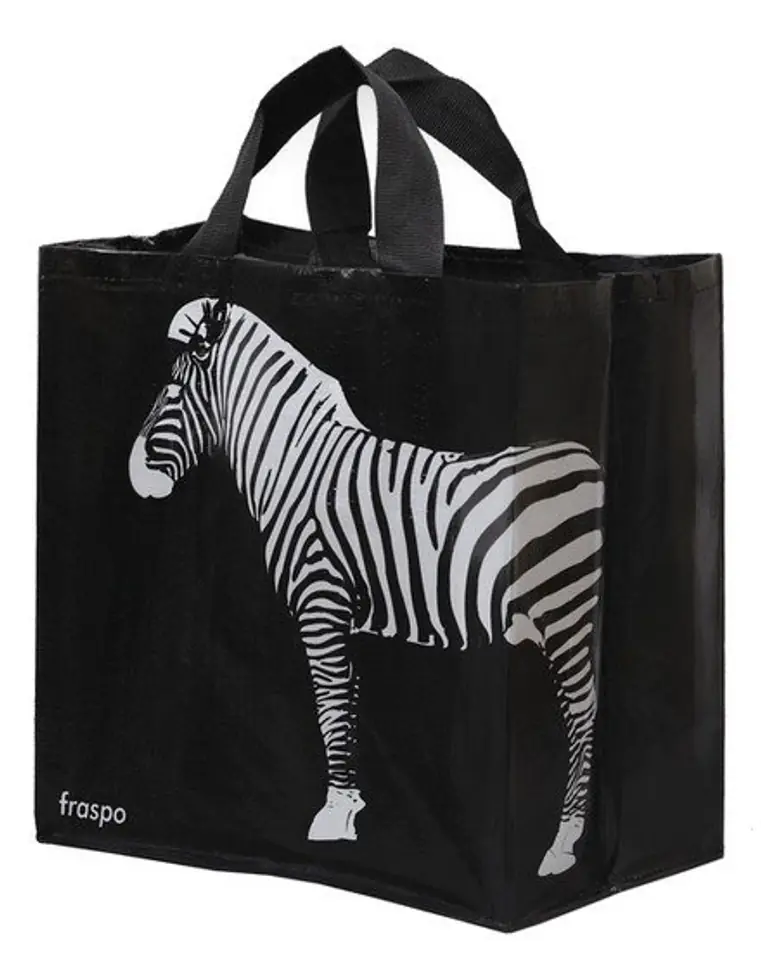 ⁨Torba Animals 24L zebra czarna⁩ w sklepie Wasserman.eu