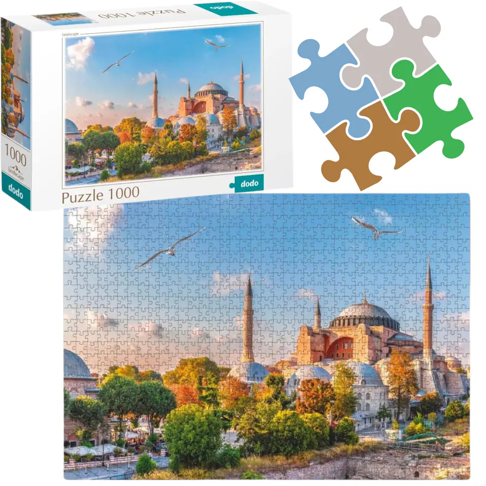 ⁨PUZZLE HAGIA SOPIA TURCJA 1000 ELEMENTÓW DO UŁOŻENIA DLA NAJMŁODSZYCH⁩ w sklepie Wasserman.eu