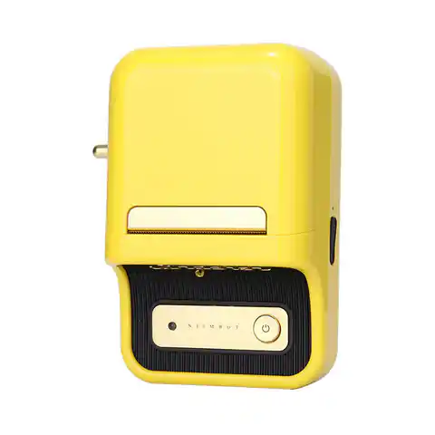 ⁨Drukarka etykiet Niimbot B21 przenośna (żółty)⁩ w sklepie Wasserman.eu
