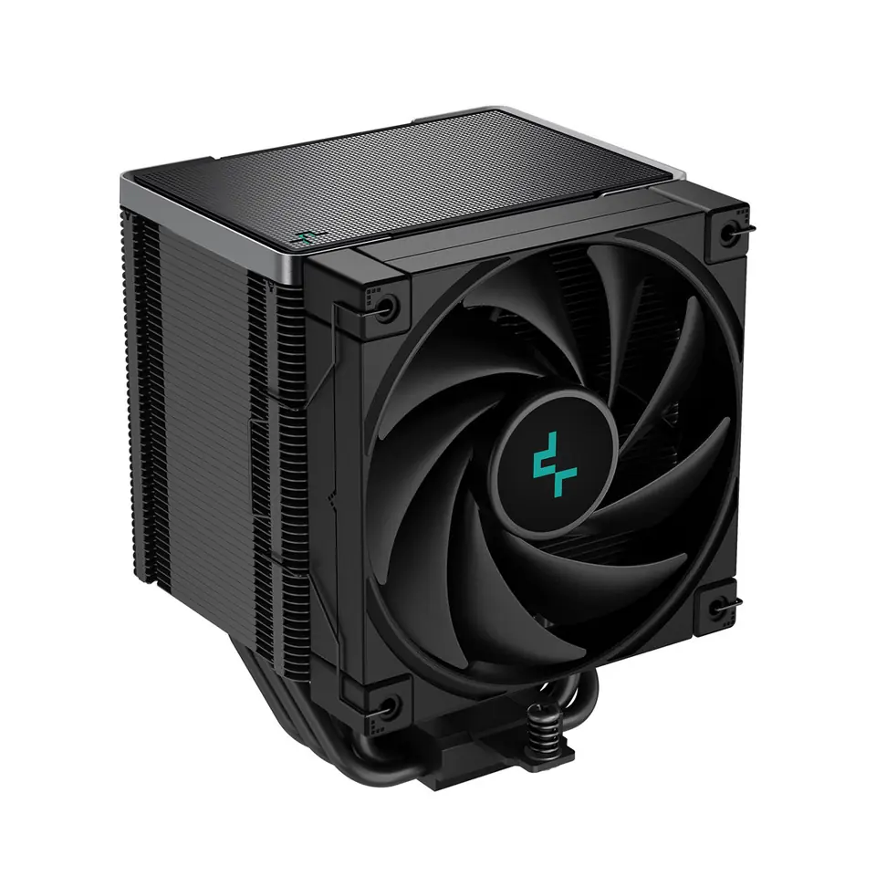 ⁨DeepCool AK500 ZERO DARK Processor Air cooler 12 cm Black⁩ at Wasserman.eu