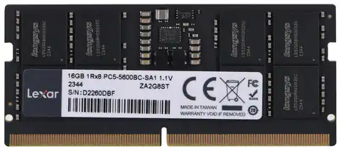 ⁨Pamięć Lexar 16GB DDR5 5600 SODIMM CL46⁩ w sklepie Wasserman.eu