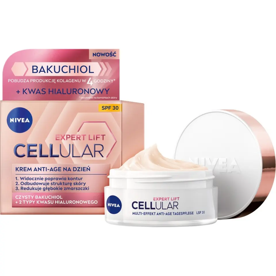 ⁨Nivea Cellular Expert Lift Anti-Age Day Cream SPF30 50ml⁩ at Wasserman.eu