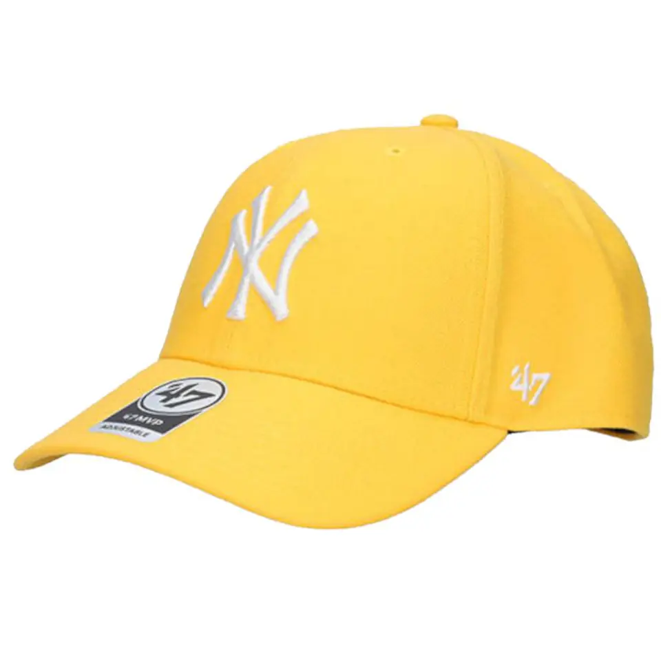 ⁨Czapka 47 Brand New York Yankees MVP Cap B-MVPSP17WBP- (kolor Żółty, rozmiar One size)⁩ w sklepie Wasserman.eu