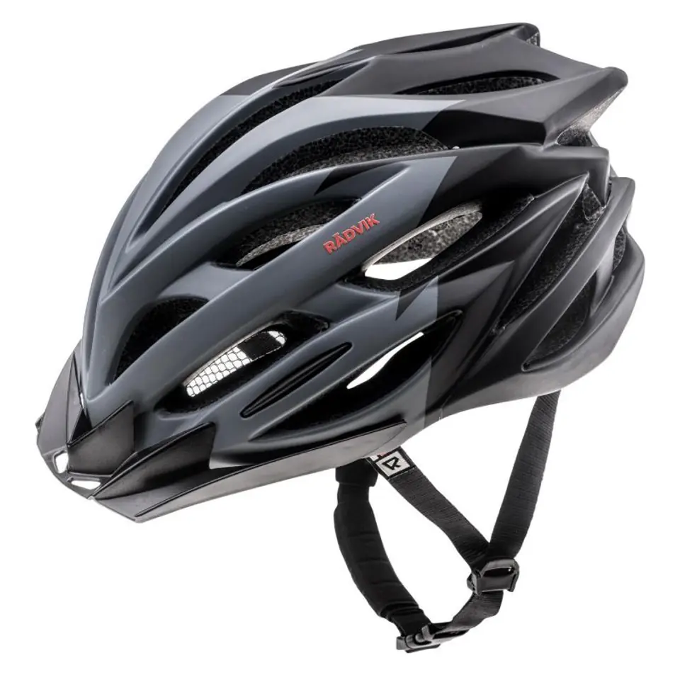 ⁨Kask rowerowy Radvik Stormline (kolor Czarny, rozmiar M)⁩ w sklepie Wasserman.eu