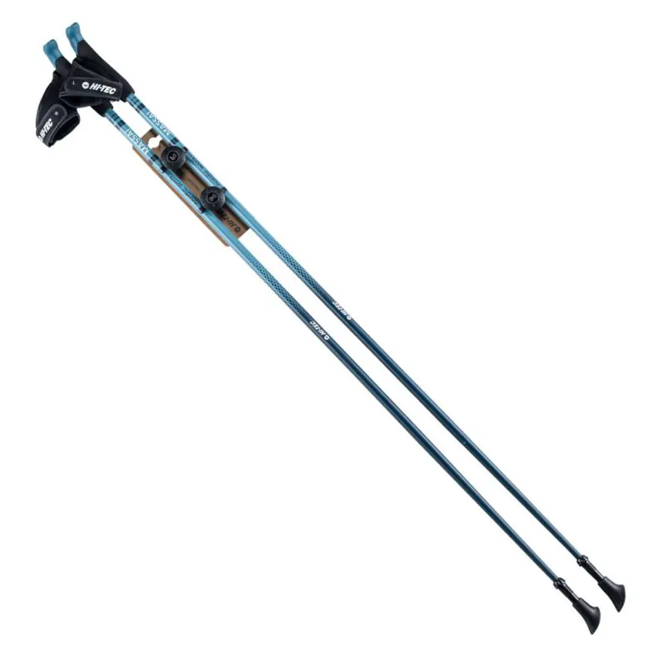 ⁨Kije Nordic Walking Hi-Tec Massai (kolor Niebieski, rozmiar 110)⁩ w sklepie Wasserman.eu