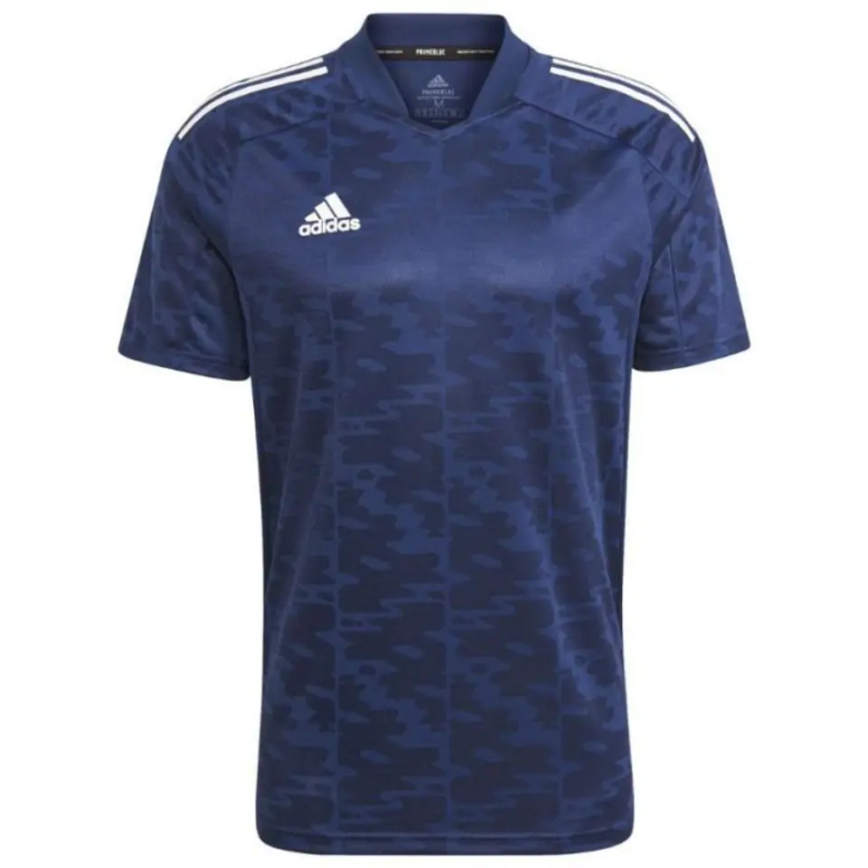 ⁨Koszulka męska adidas Condivo 21 Jersey Primeblue granatowa GJ6801 S⁩ at Wasserman.eu