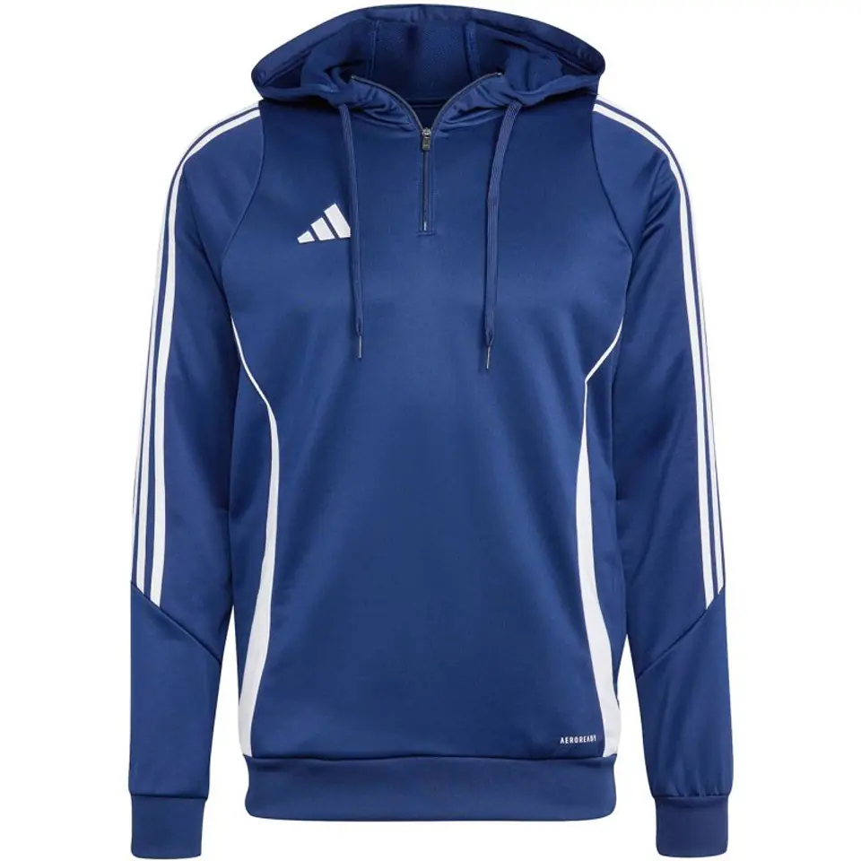 ⁨Bluza adidas Tiro 24 Training Hoodie M (kolor Niebieski, rozmiar XL)⁩ w sklepie Wasserman.eu