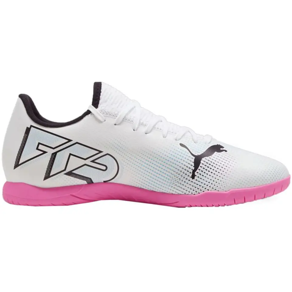 ⁨Buty piłkarskie Puma Future 7 Play IT M 107727 (kolor Biały, rozmiar 44)⁩ w sklepie Wasserman.eu