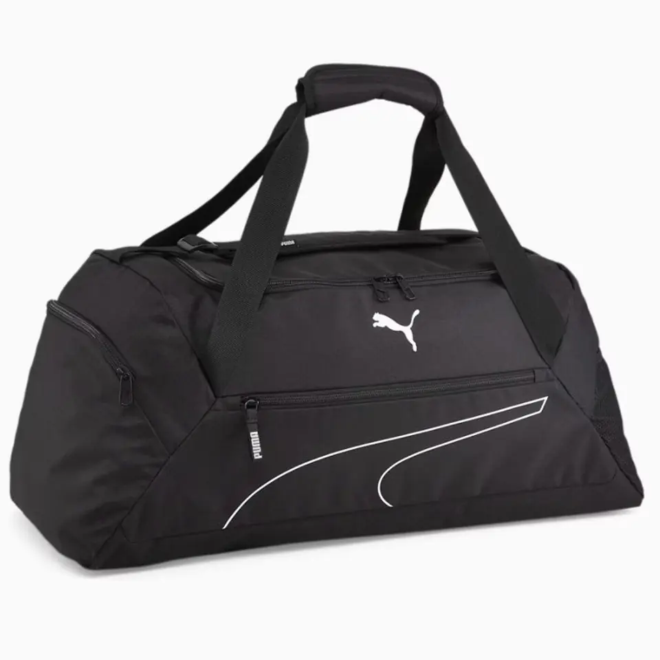 ⁨Torba Puma Fundamentals Sports Bag M (kolor czarny)⁩ w sklepie Wasserman.eu