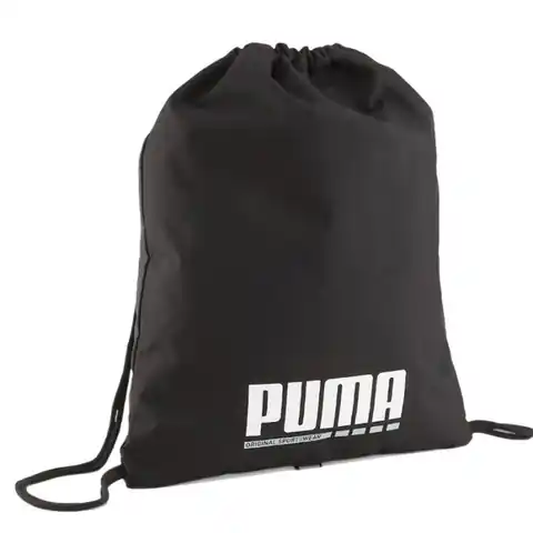 ⁨Worek Puma Plus Gym Sack 090348 (kolor czarny)⁩ w sklepie Wasserman.eu