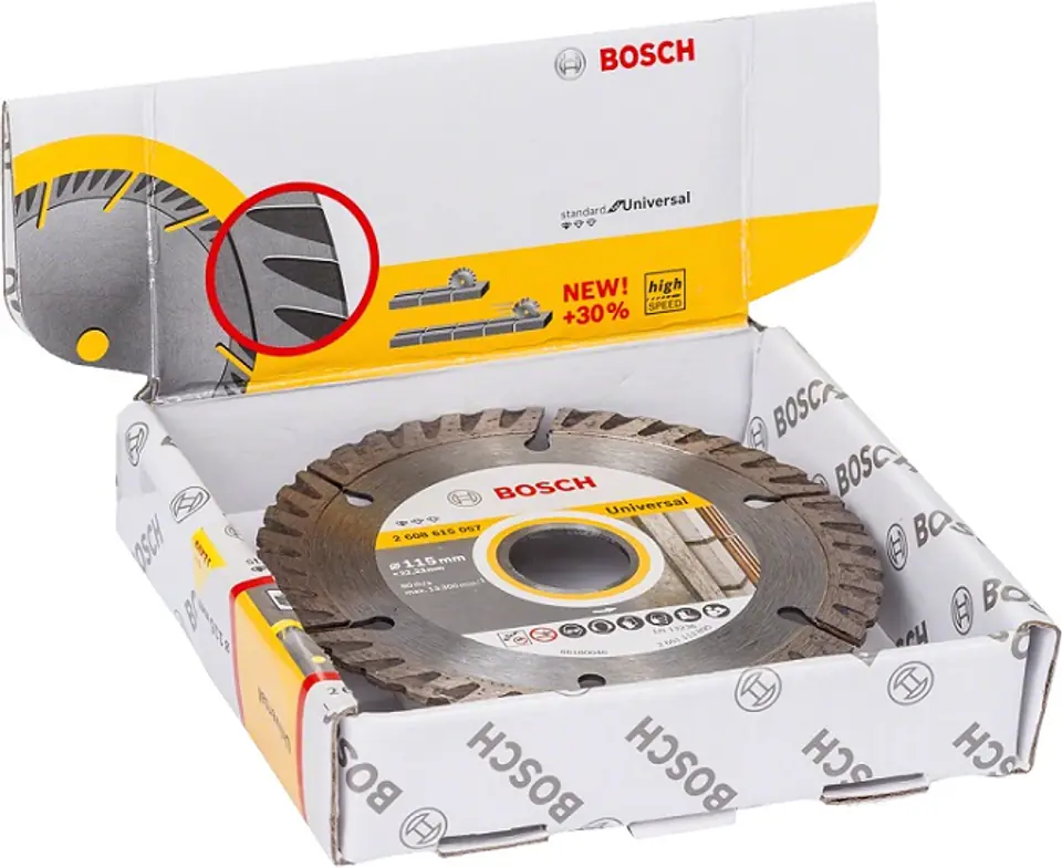 ⁨TARCZA DIAMENTOWA BUDOWLANA S4U 125MM 10PC⁩ w sklepie Wasserman.eu