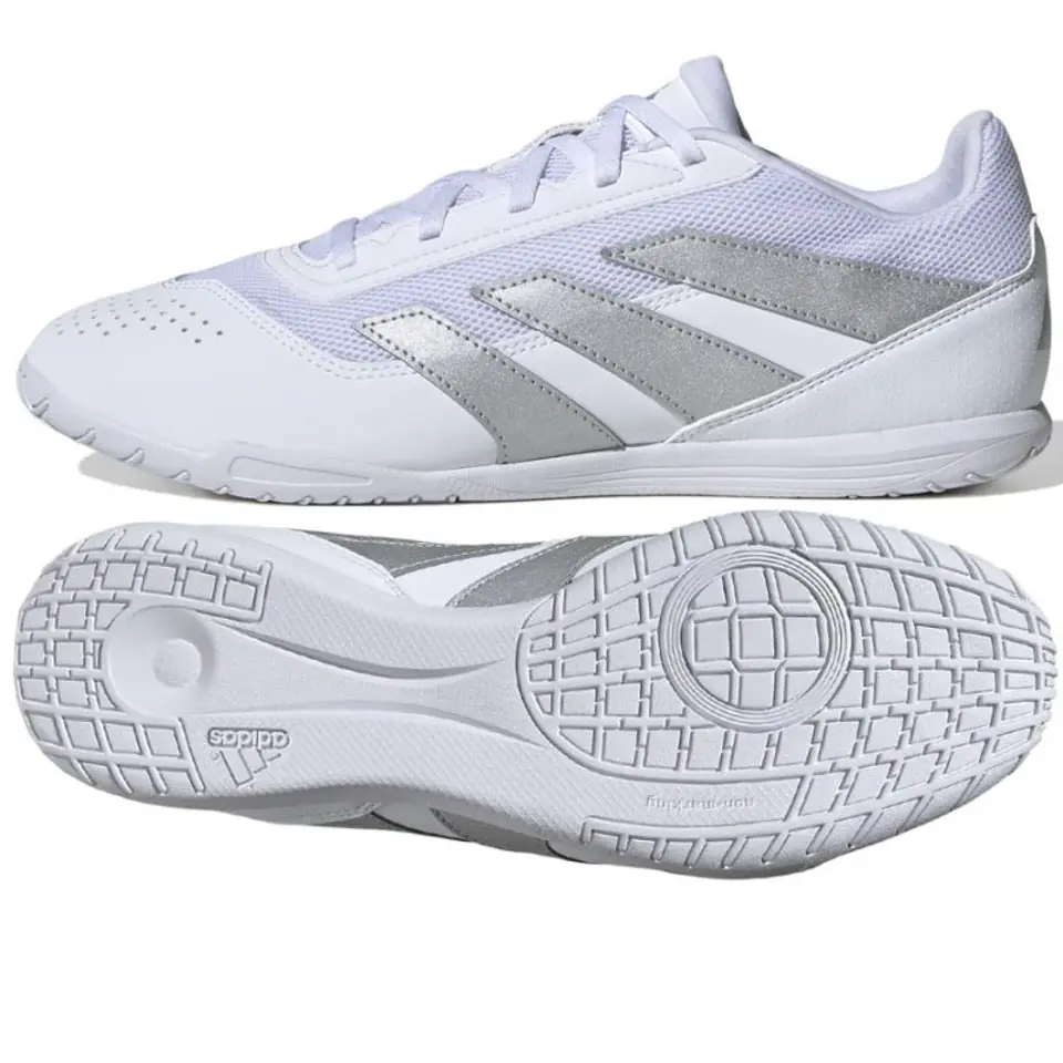 ⁨Buty piłkarskie adidas Predator Club IN M (kolor Biały, rozmiar 44)⁩ w sklepie Wasserman.eu