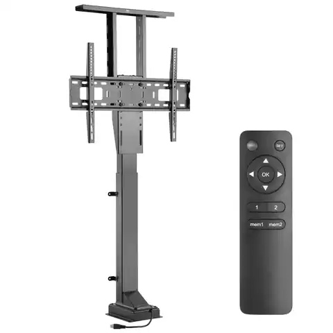 ⁨Pull-out electric mount for Maclean TV, 37''-65'', VESA 600x400, max 50kg, MC-866⁩ at Wasserman.eu