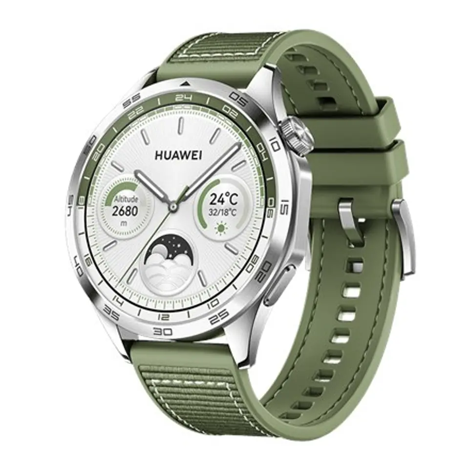 Huawei Watch GT | 4 | 4 | Smartwatch | Smartwatch | Stal nierdzewna | 46 mm | 46 mm | Zielony | Pyłoszczelny | Wodoodporny w sklepie Wasserman.eu